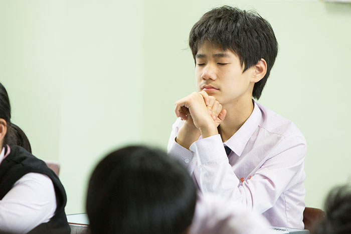 명상을 통한 인성교육 프로그램이 진행