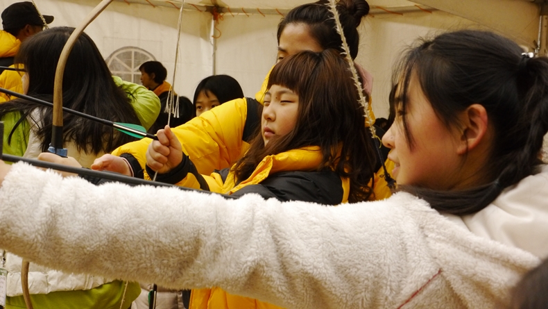 archery mediatation camp
