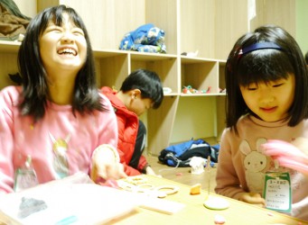 마음수련 청소년캠프에서 신나는 아이들